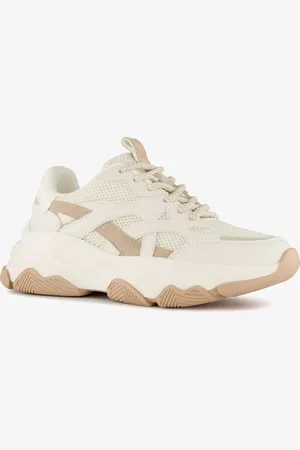 Blue Box Dames dad sneakers beige