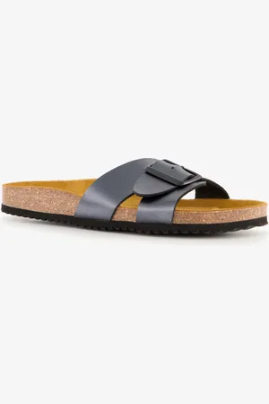 Hush Puppies Dames bio slippers antraciet