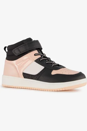 Blue Box Hoge meisjes sneakers roze