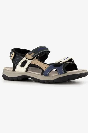 Hush Puppies Leren dames sandalen beige