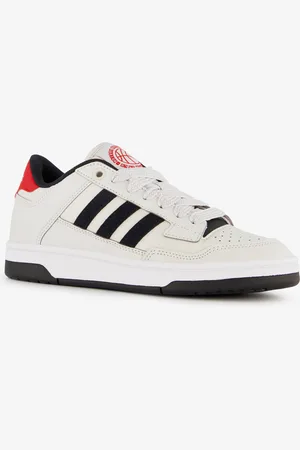 adidas Rapid Court Low kinder sneakers rood
