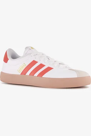 adidas VL Court 3.0 dames sneakers rood
