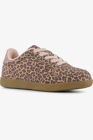 Blue Box Meisjes sneakers met panterprint