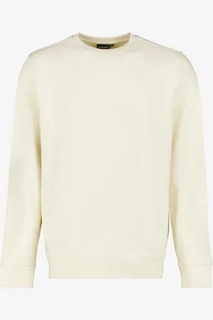 UNSIGNED Heren sweater ecru
