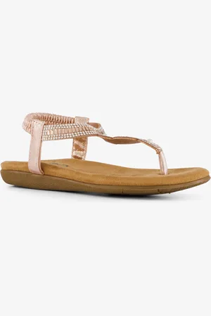 Blue Box Meisjes sandalen met strass steentjes