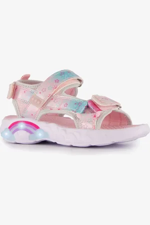 Blue Box Meisjes sandalen met lichtjes roze
