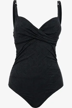Osaga Voorgevormd dames badpak broderie