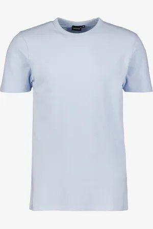 UNSIGNED Heren T-shirt lichtblauw