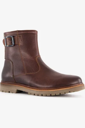 Van Beers Gevoerde leren heren boots