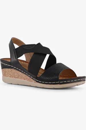 Natuform Dames sandalen met sleehak