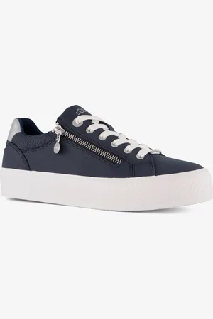 QS by s.Oliver Dames sneakers zilver