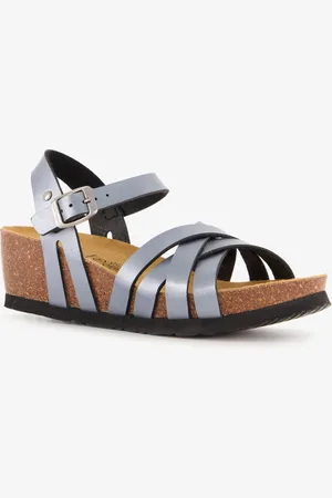 Hush Puppies Dames bio sleehak sandalen