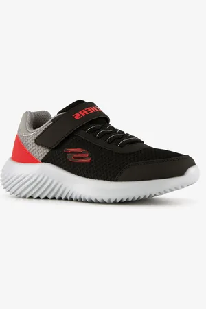 Skechers Bounder jongens sneakers rood
