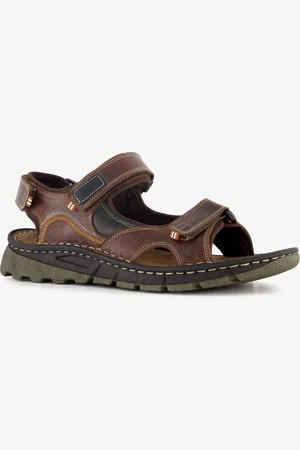 Van Beers Leren heren sandalen