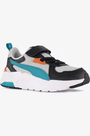 PUMA Trinity Lite AC+ kinder sneakers blauw