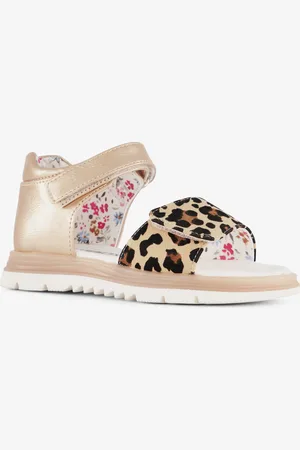 Blue Box Meisjes sandalen met panterprint