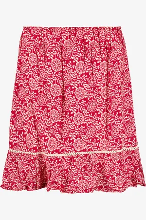 TwoDay Dames rok met print en glitters