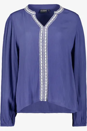 TwoDay Dames blouse met borduursels