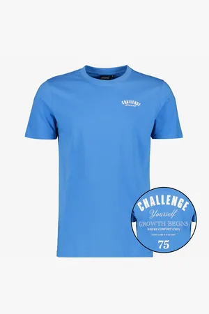 UNSIGNED Heren T-shirt met backprint