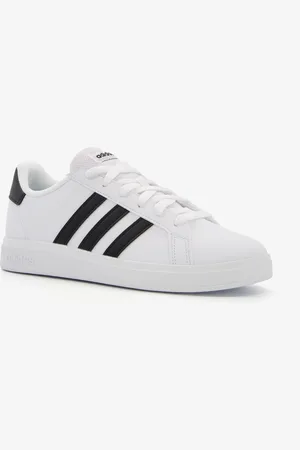 adidas Grand Court 2.0 kinder sneakers zwart