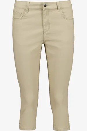TwoDay Dames capri broek beige