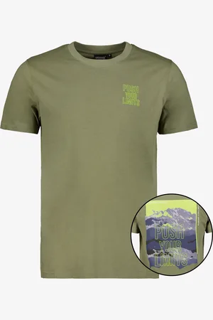 UNSIGNED Heren T-shirt met backprint