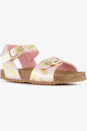 Groot Leren meisjes bio sandalen zeepaardjes