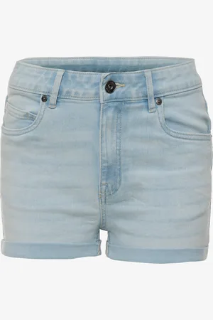 TwoDay Dames denim short lichtblauw