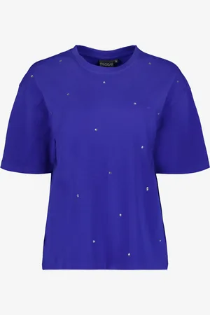 TwoDay Oversized dames T-shirt met strass