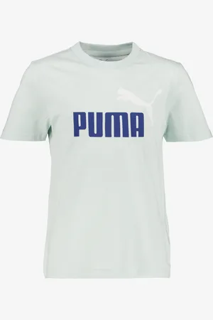 PUMA Ess 2 kinder sport T-shirt lichtblauw