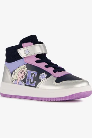 Frozen Hoge meisjes sneakers roze