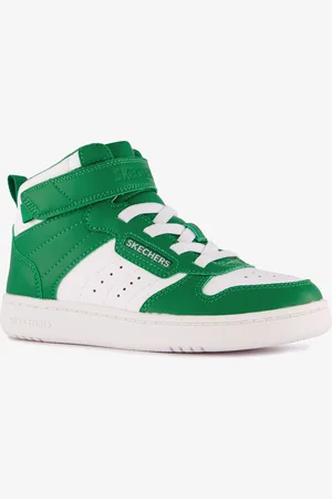 Skechers Quick Street jongens sneakers wit