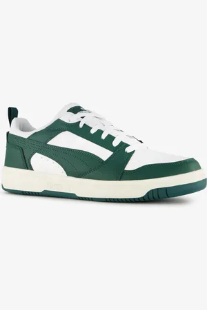 PUMA Rebound V6 Low heren sneakers wit