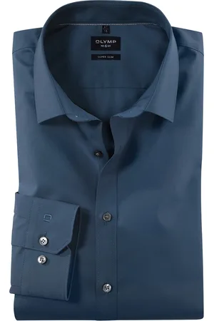 Olymp Overhemd Super Slim semi-wide spread boord