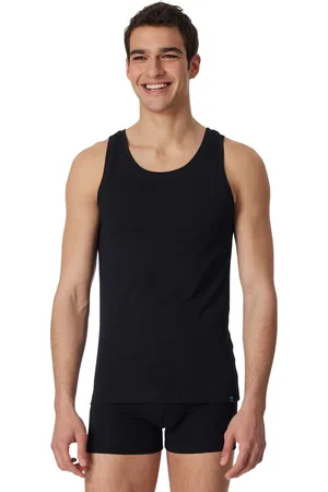 Schiesser 5=4 long life cotton singlet