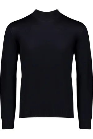 Maerz Turtle neck navy merinowol