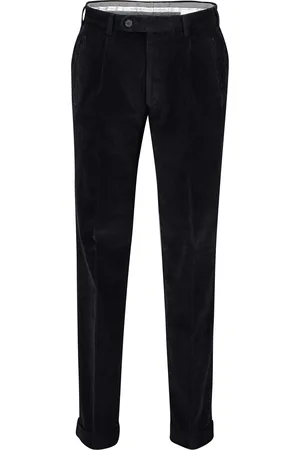 Hiltl Katoenen broek Morello U effen corduroy