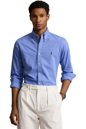 Ralph Lauren Casual overhemd normale fit effen katoen