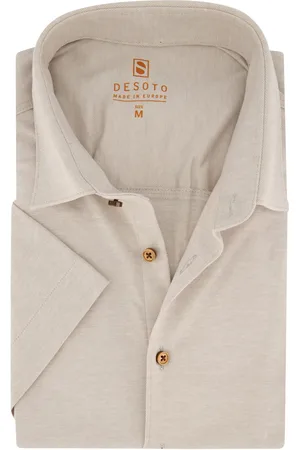 DESOTO Overhemd slim fit katoen