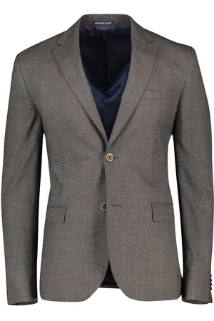 Portofino Colbert mix&match gemêleerd merinowol normale fit
