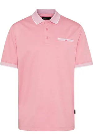 Bugatti Polo wijde fit gemêleerd katoen-stretch