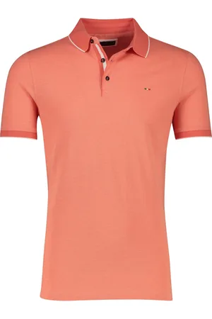 Portofino Polo normale fit effen katoen 3 knoops