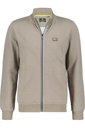 New Zealand Vest Eyre opstaande kraag rits effen