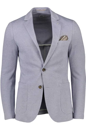 Born with Appetite Colbert geruit slim fit