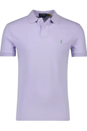 Ralph Lauren Polo korte mouw slim fit effen katoen