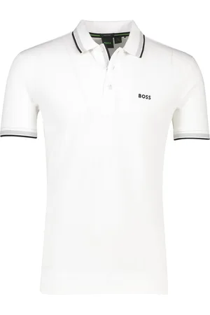 HUGO BOSS BOSS Green paddy katoenen polo effen normale fit