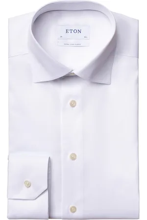 Eton Overhemd effen slim fit mouwlengte 7