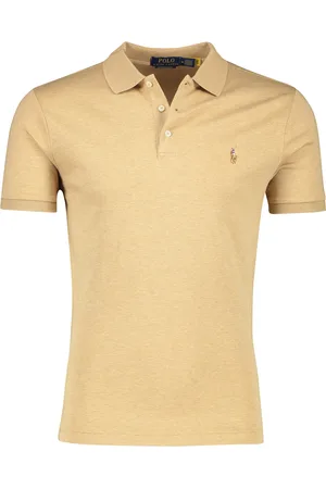 Ralph Lauren Polo Custom Slim Fit normale fit gemêleerd katoen