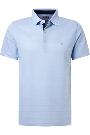 Pierre Cardin Poloshirt korte mouw gestreept katoen