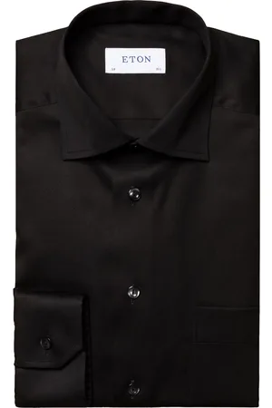 Eton Business Signature Twill overhemd Classic Fit effen